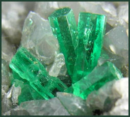 Natural Emerald Crystals